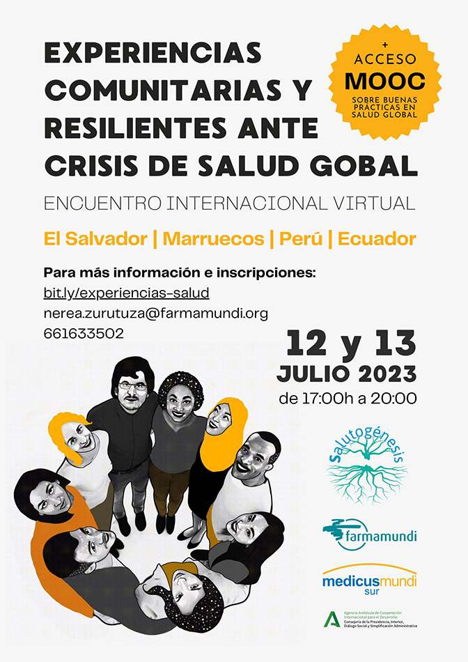 Encuentro Internacional Virtual sobre “Experiencias comunitarias y resilientes ante crisis de salud global”