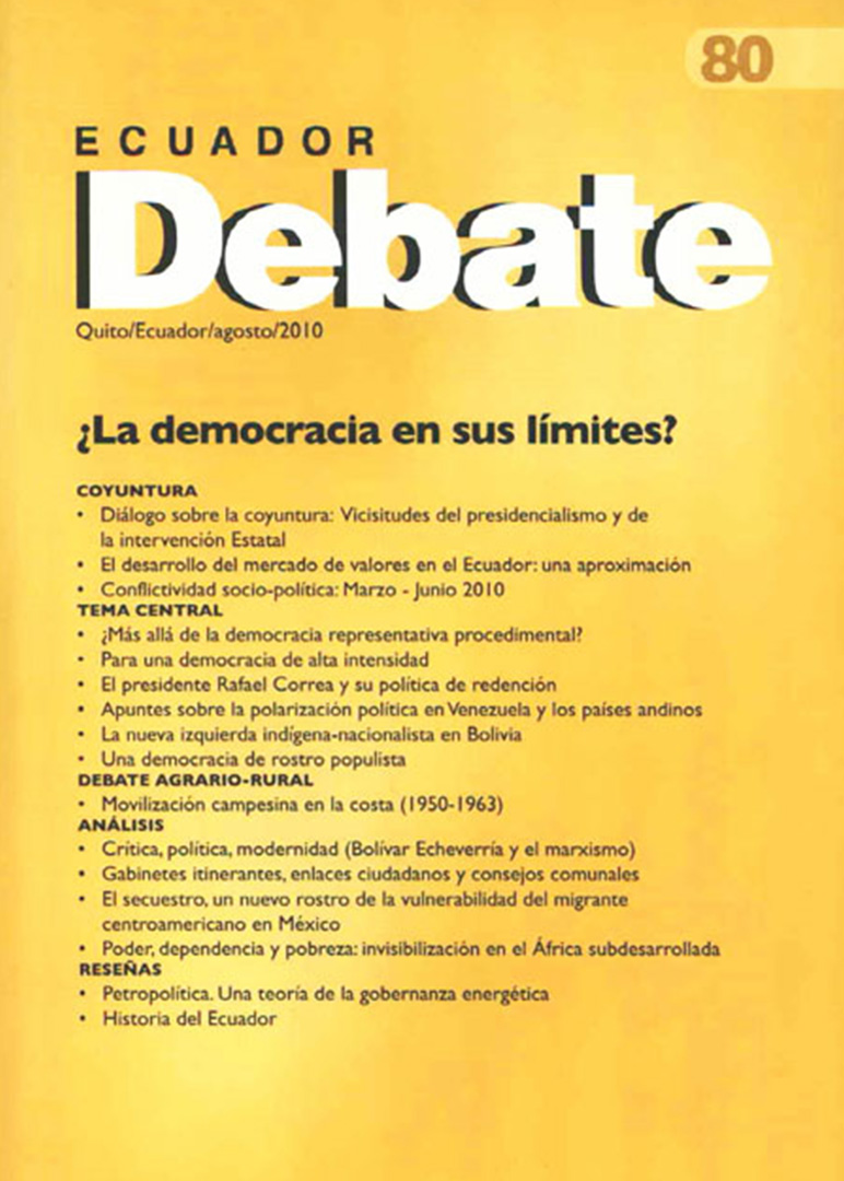 Ecuador Debate N° 80