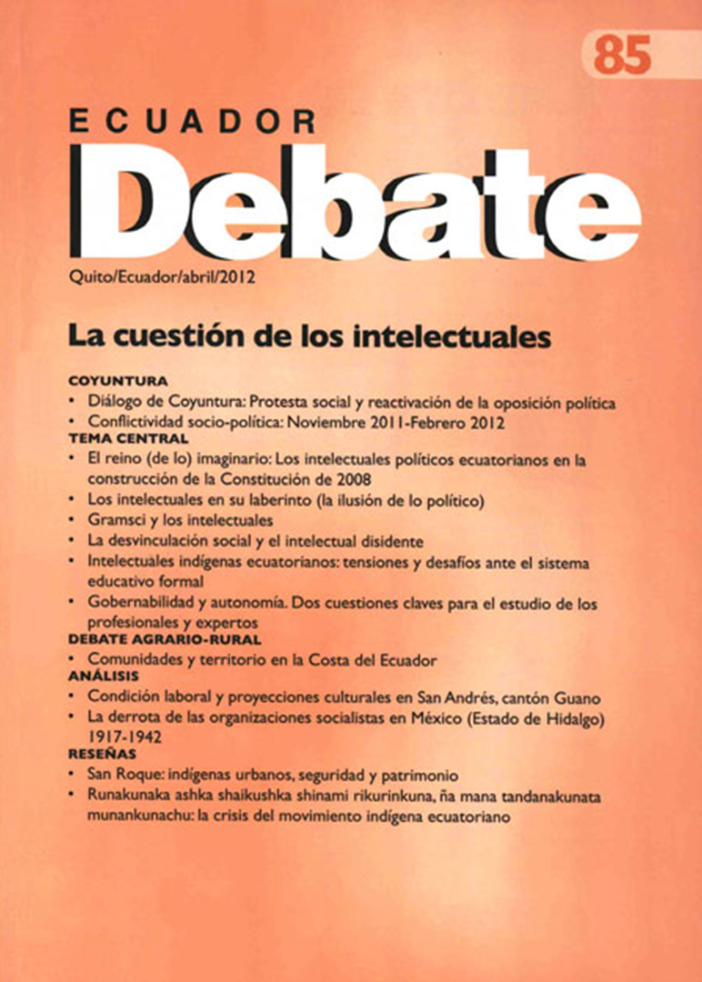 Ecuador Debate N° 85