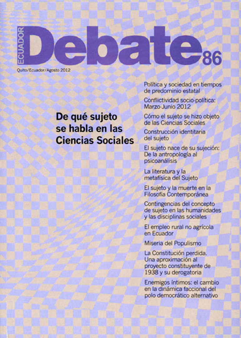 Ecuador Debate N° 86