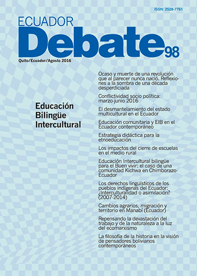 Ecuador Debate N° 98