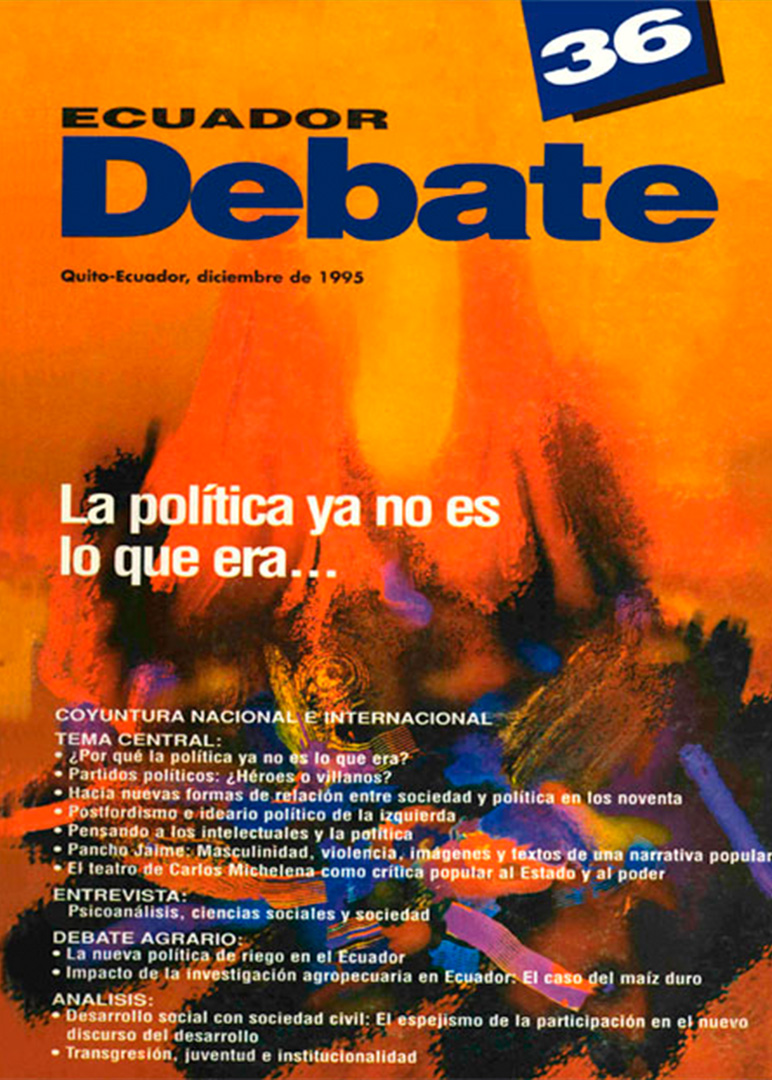 Ecuador Debate N° 36