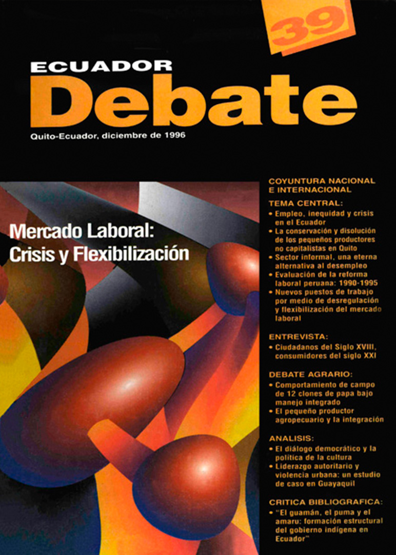 Ecuador Debate N° 39