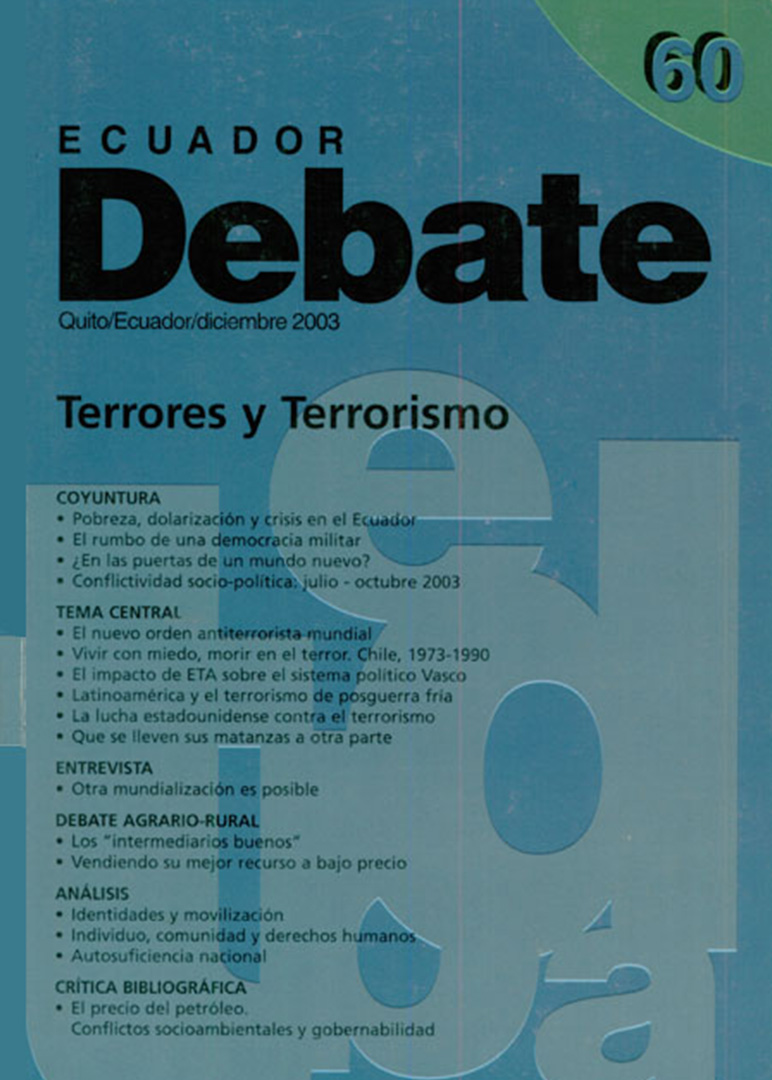 Ecuador Debate N° 60