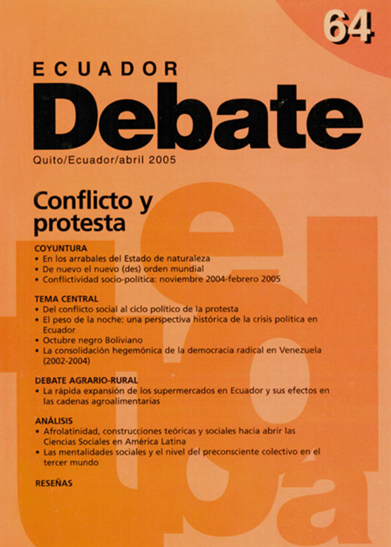 Ecuador Debate N° 64