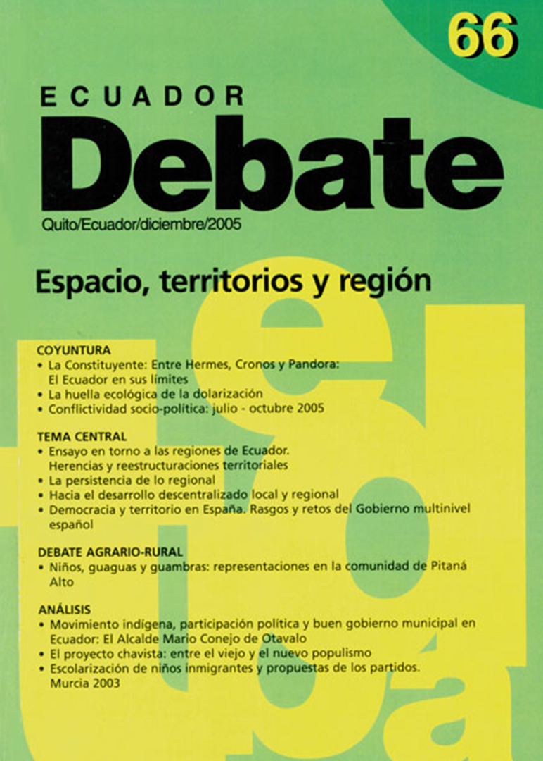 Ecuador Debate N° 66