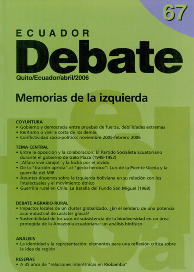 Ecuador Debate N° 67