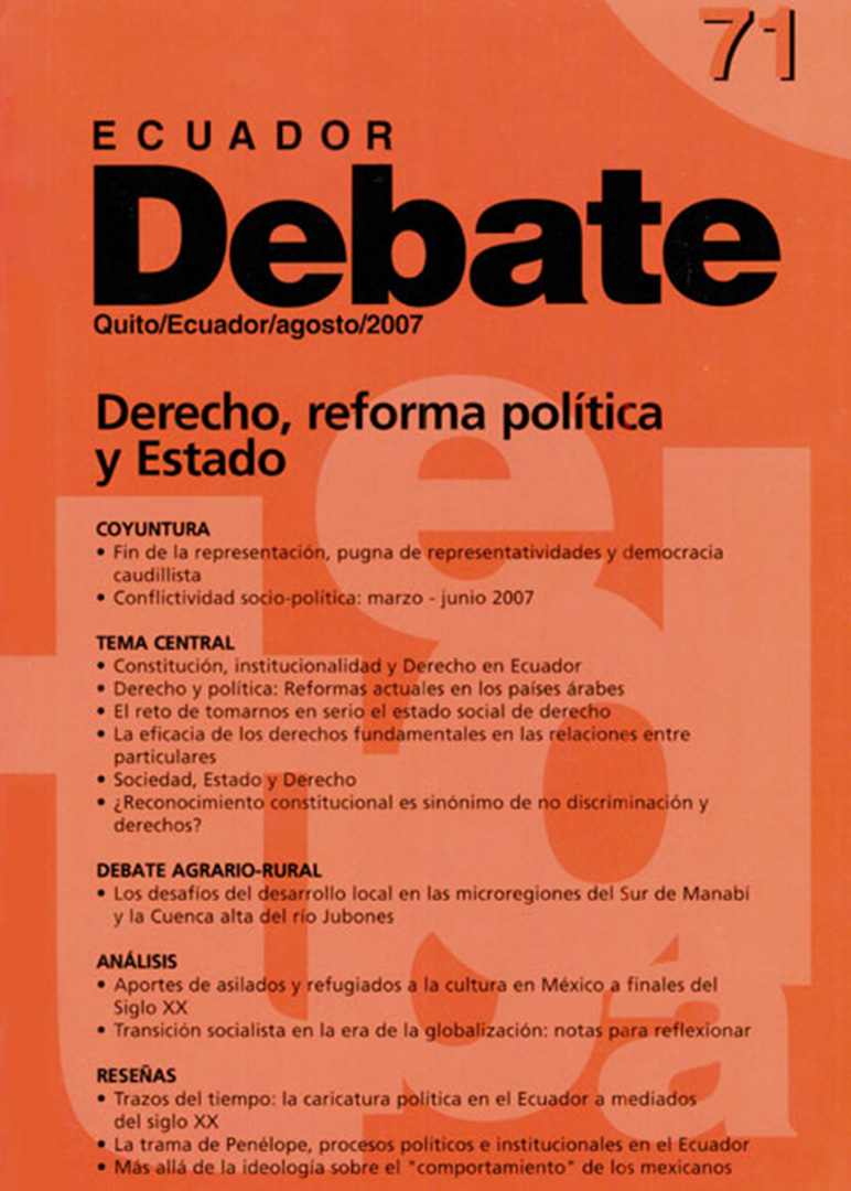 Ecuador Debate N° 71