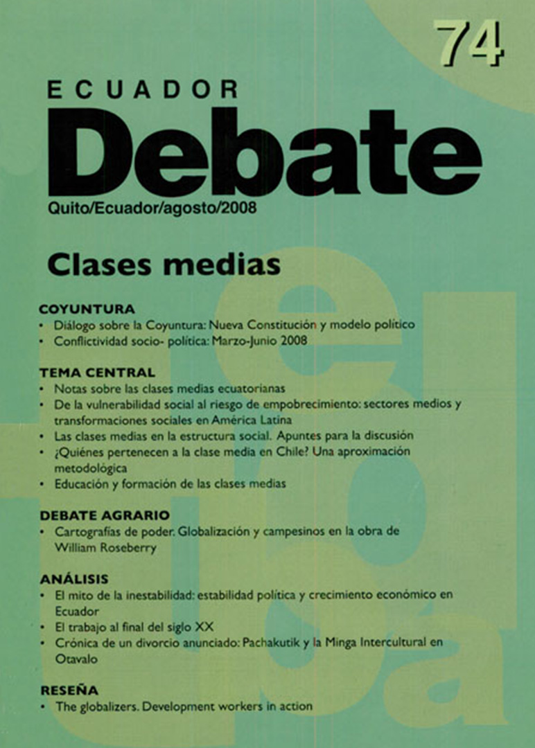 Ecuador Debate N° 74